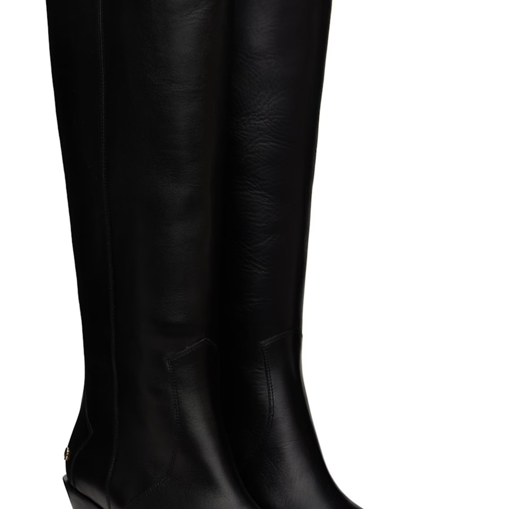 Anine Bing Black Over the Knee Boots